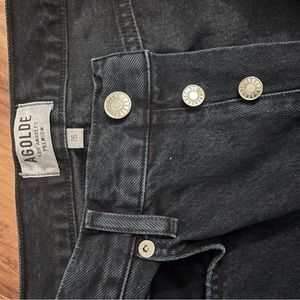 Agolde Straight Leg Dark Wash Jeans